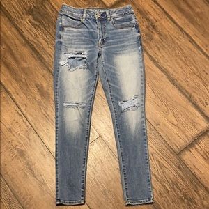 American eagle ripped jeans